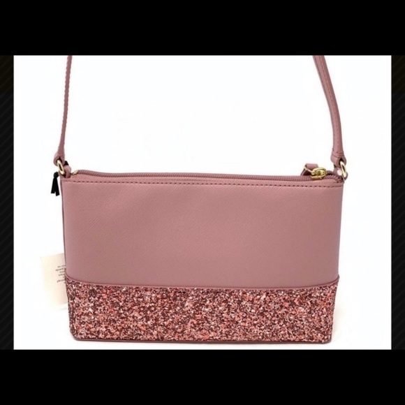 Kate Spade Greta Court glitter Ramey crossbody bag - Picture 4 of 8